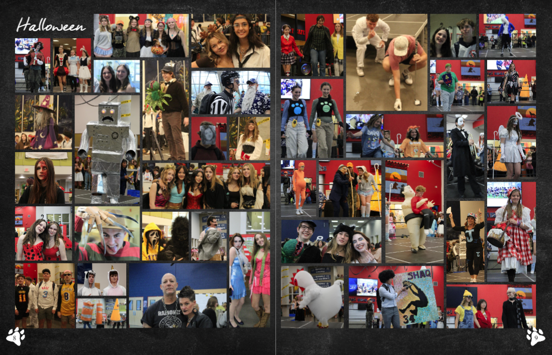 Haloween 2026 yearbook page
